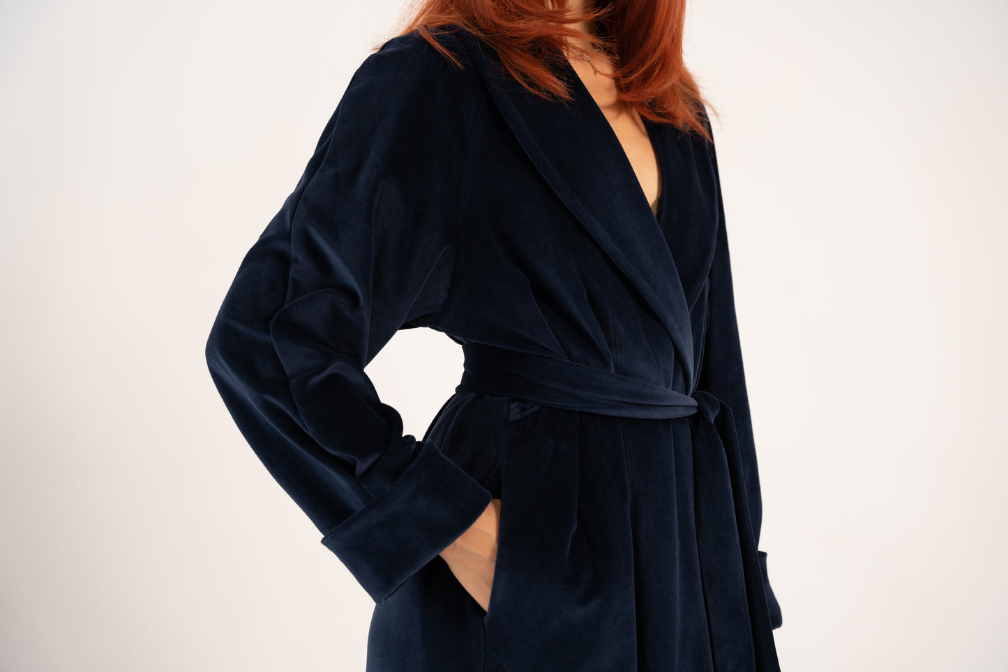 «MIDNIGHT» LONG ROBE