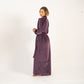 «ASHEN PLUM» LONG ROBE
