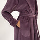 «ASHEN PLUM» LONG ROBE