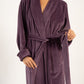«ASHEN PLUM» LONG ROBE