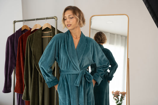 «TURQUOISE» LONG ROBE