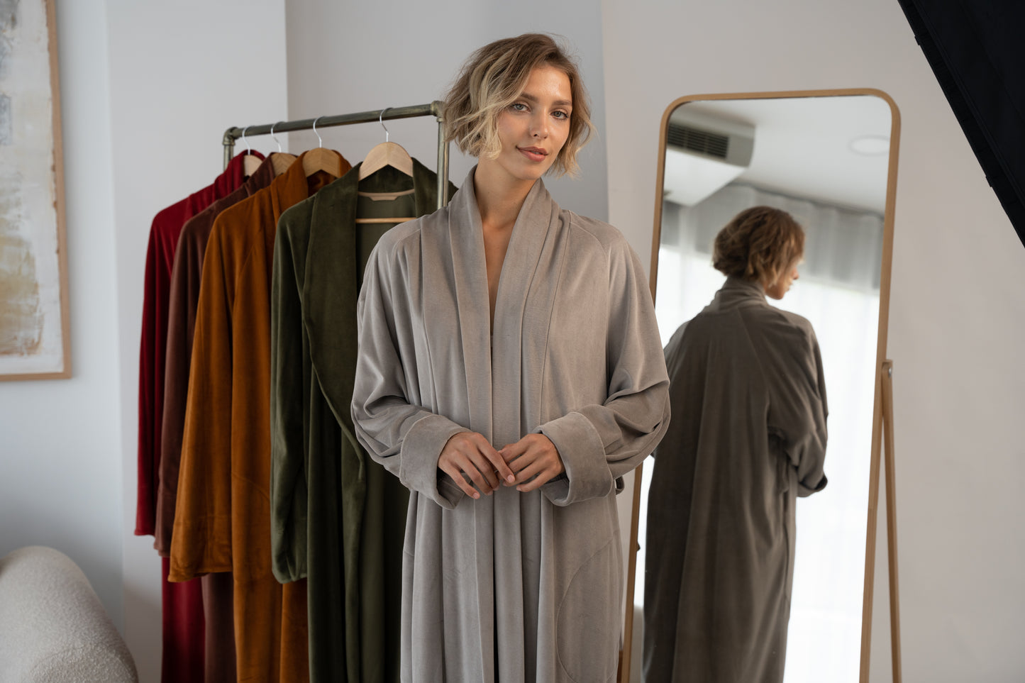 «CINDER» LONG ROBE bohemian style