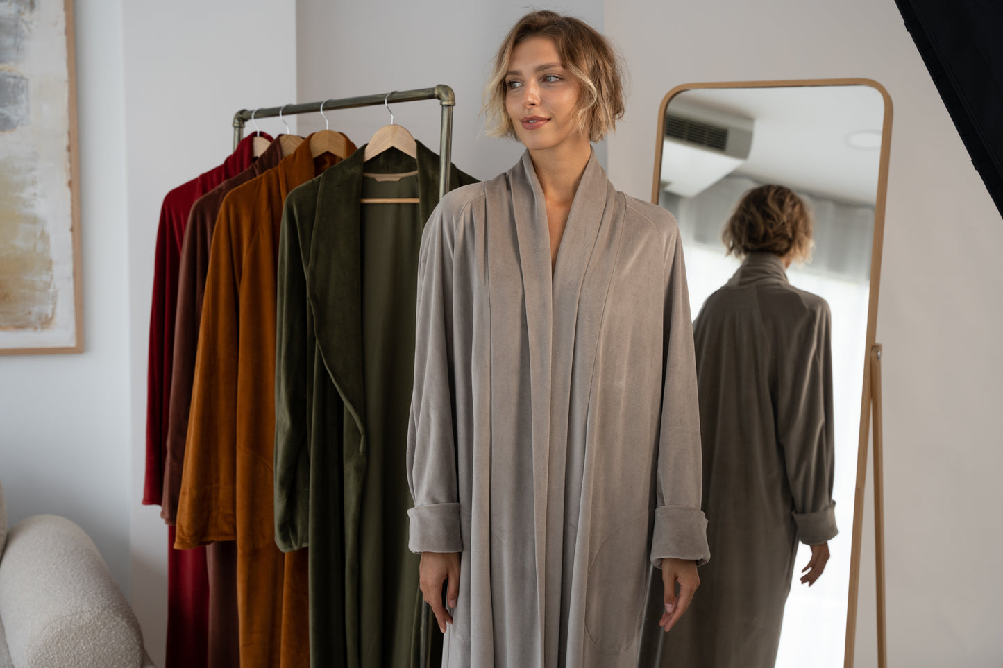 «CINDER» LONG ROBE bohemian style