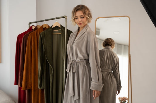 «CINDER» LONG ROBE bohemian style