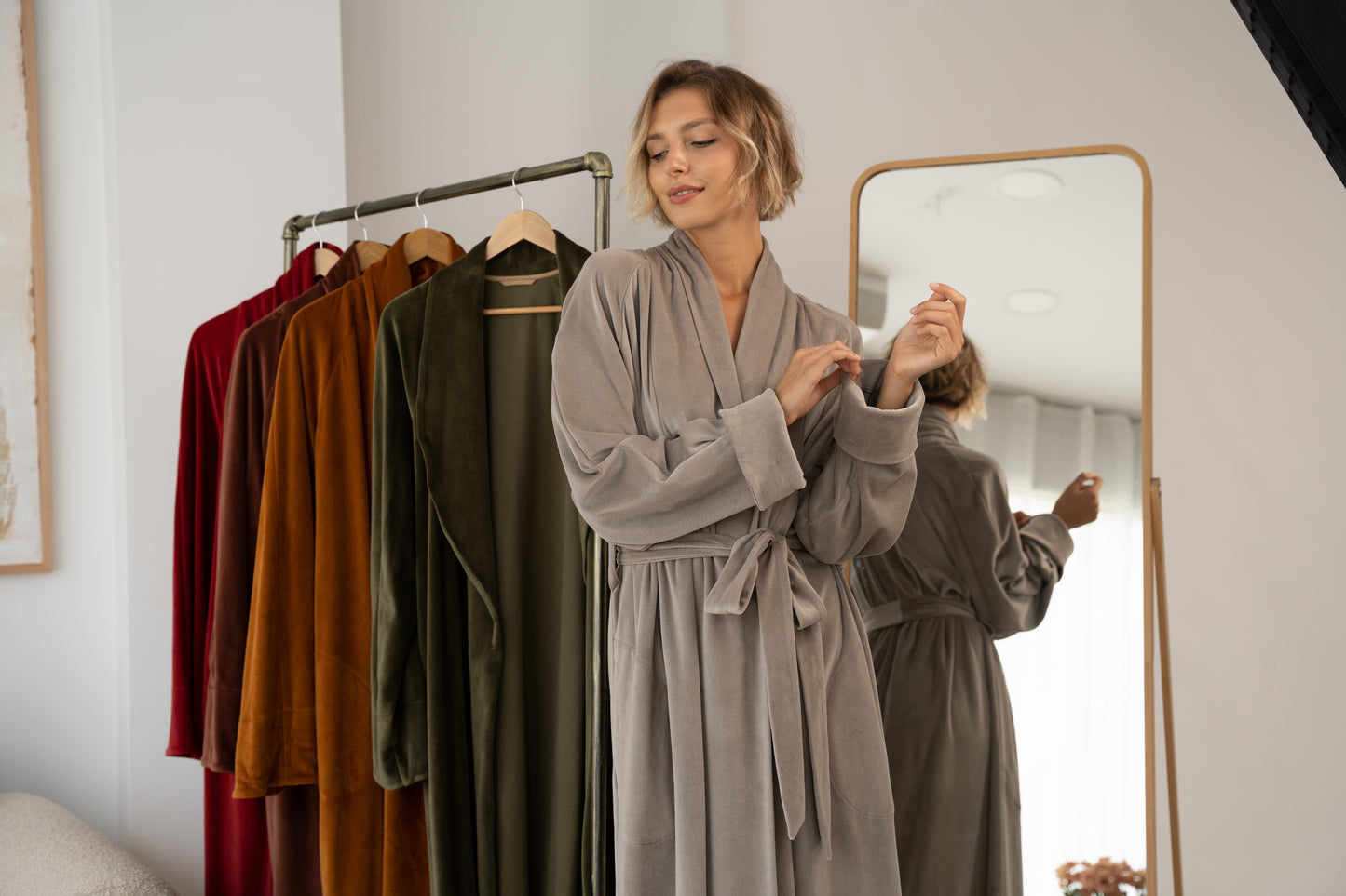 «CINDER» LONG ROBE bohemian style