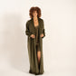 «GREEN IVI» LONG ROBE