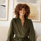 «GREEN IVI» LONG ROBE