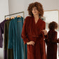 «SAFFRON» LONG ROBE