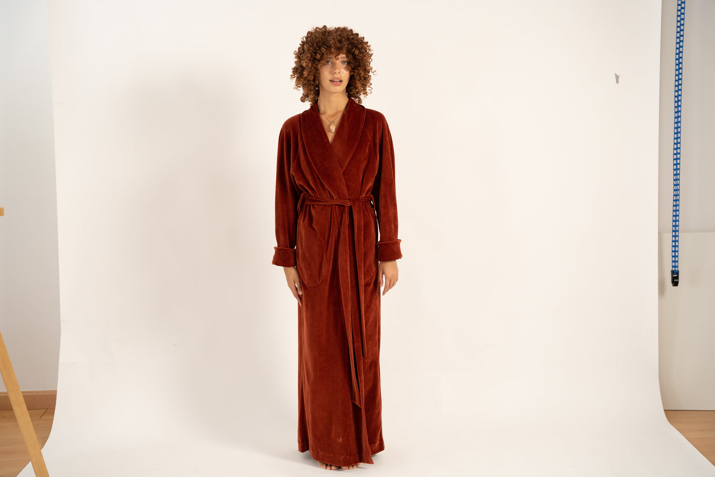 «SAFFRON» LONG ROBE