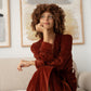 «SAFFRON» LONG ROBE