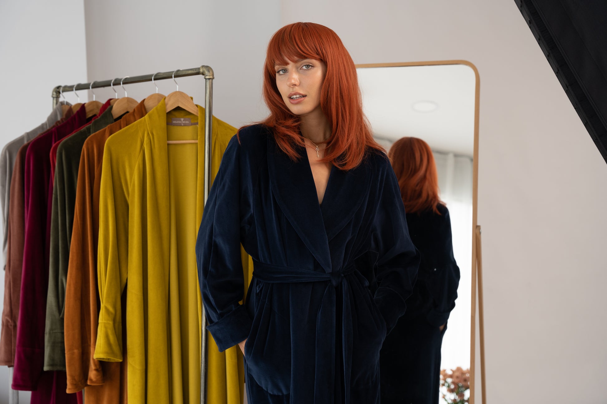 «MIDNIGHT» LONG ROBE