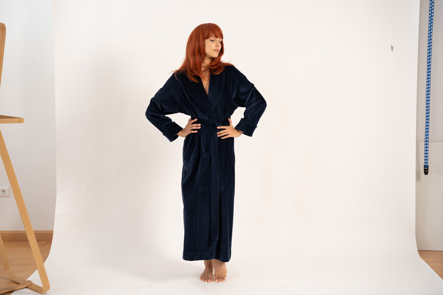 «MIDNIGHT» LONG ROBE