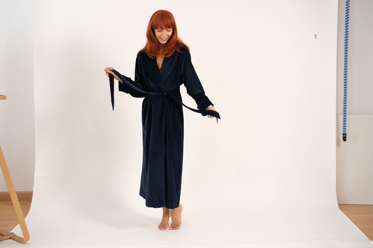 «MIDNIGHT» LONG ROBE