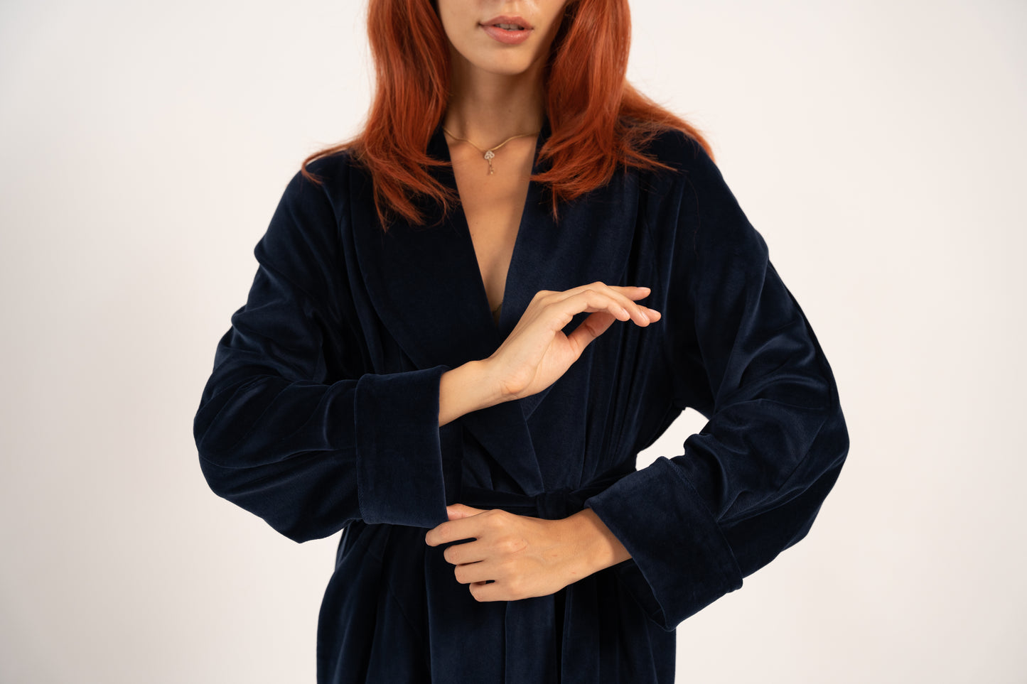 «MIDNIGHT» LONG ROBE