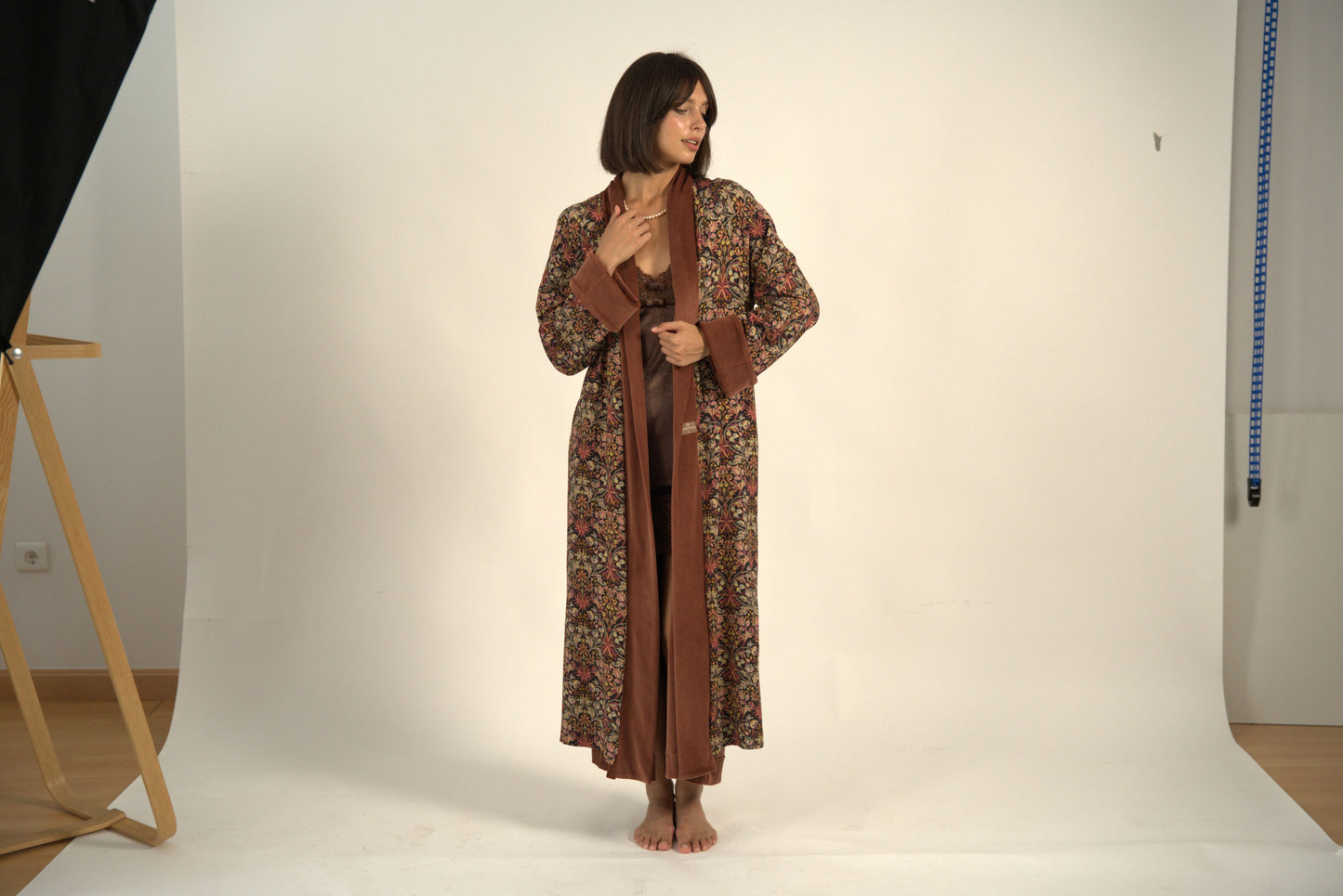 «CINNAMON Double Sided»  LONG ROBE