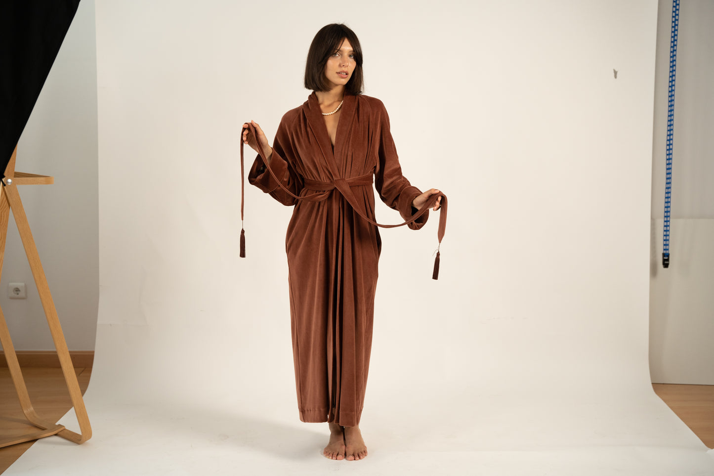 «CINNAMON» LONG ROBE