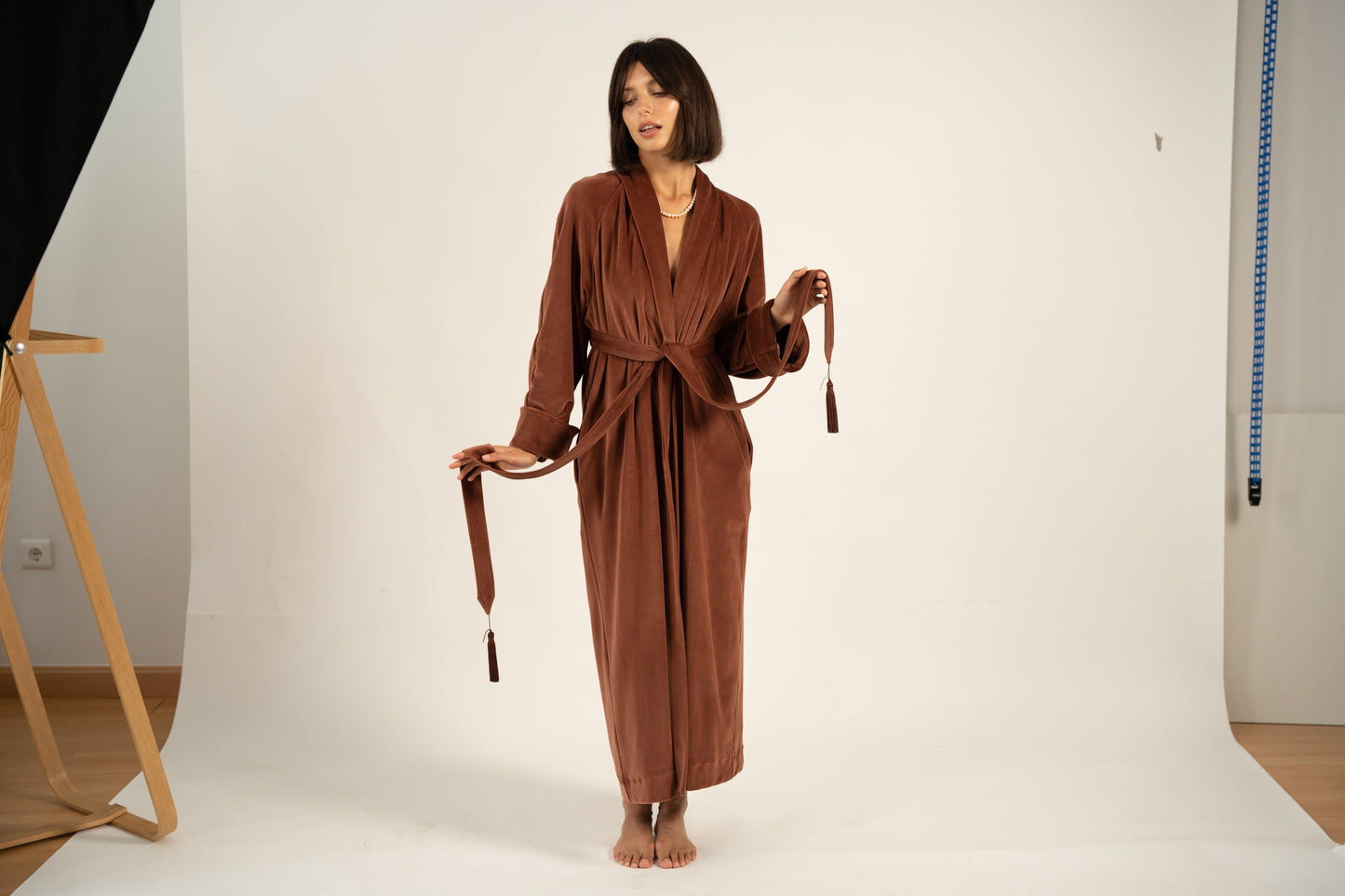 «CINNAMON» LONG ROBE