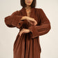 «CINNAMON» LONG ROBE