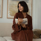 «CINNAMON» LONG ROBE