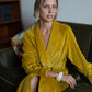 «MUSTARD» ROBE - Helena Muza
