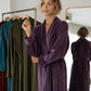 «ASHEN PLUM» LONG ROBE