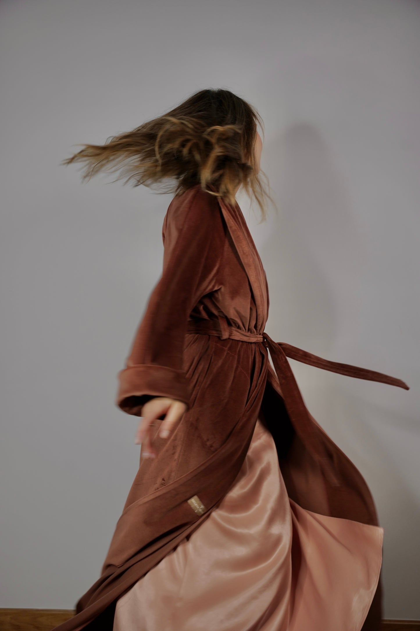 «CINNAMON» LONG ROBE