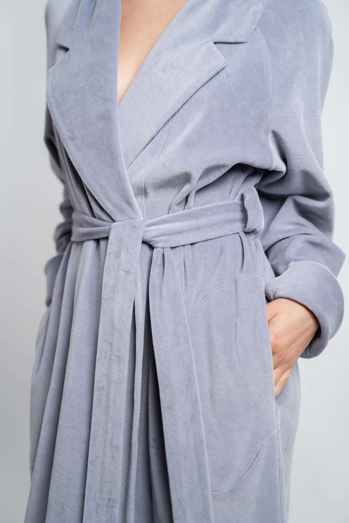 «LAVENDER» LONG ROBE