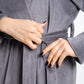 «LAVENDER-GRAY» ROBE - Helena Muza