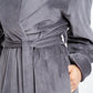 «LAVENDER-GRAY» ROBE - Helena Muza
