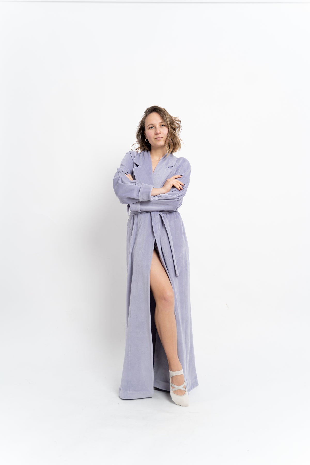 «LAVENDER» ROBE - Helena Muza