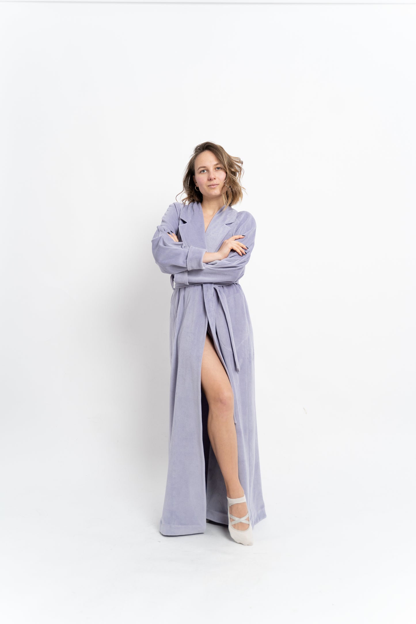 «LAVENDER» LONG ROBE