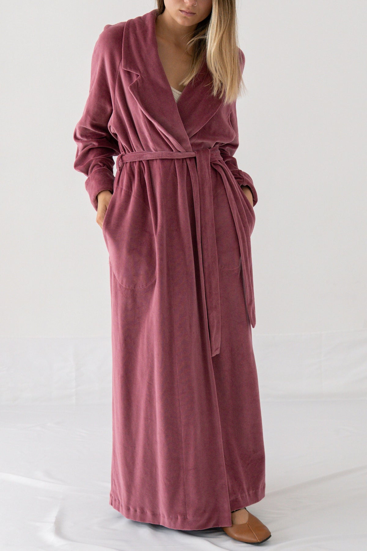 «RENAISSANCE ROSE» ROBE - Helena Muza
