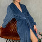 «BERING SEA» ROBE - Helena Muza