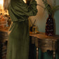 «GREEN IVI» ROBE - Helena Muza